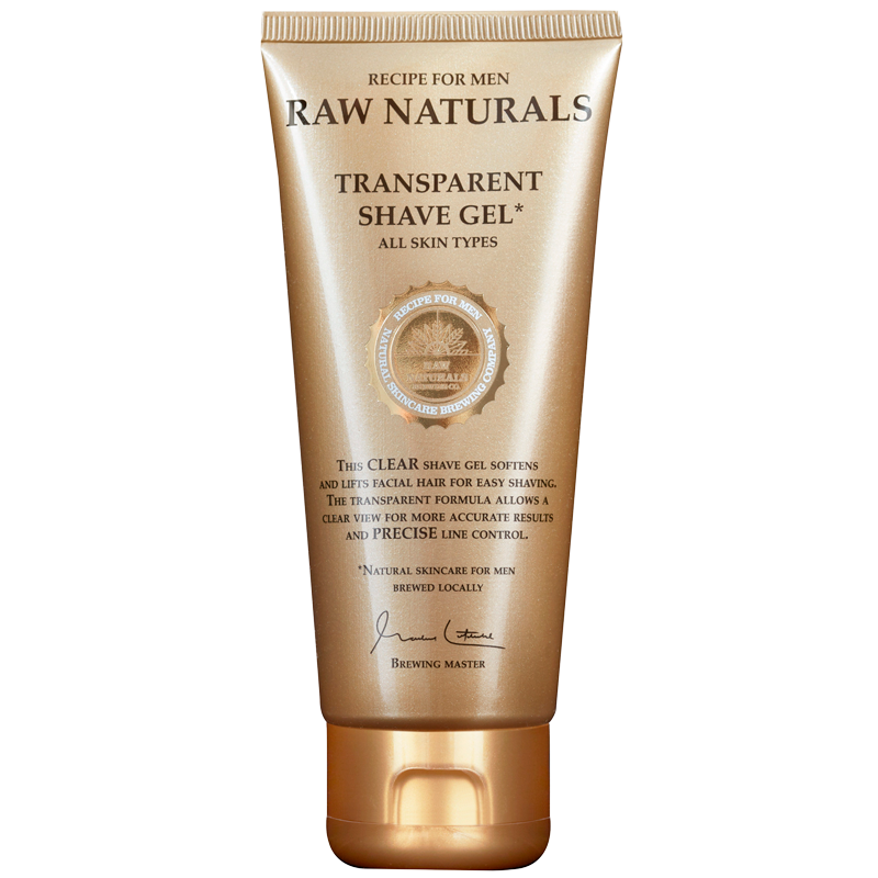 Raw Naturals Transparant Shaving Gel (100 ml)
