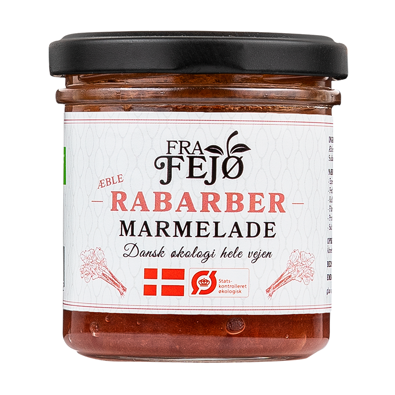 Fra Fejø Marmelade m. Rabarber/Æble Ø (150 g)