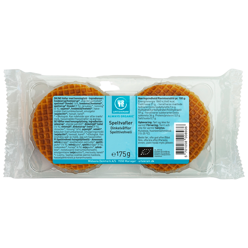 Urtekram Speltvafler Ø (175 g)