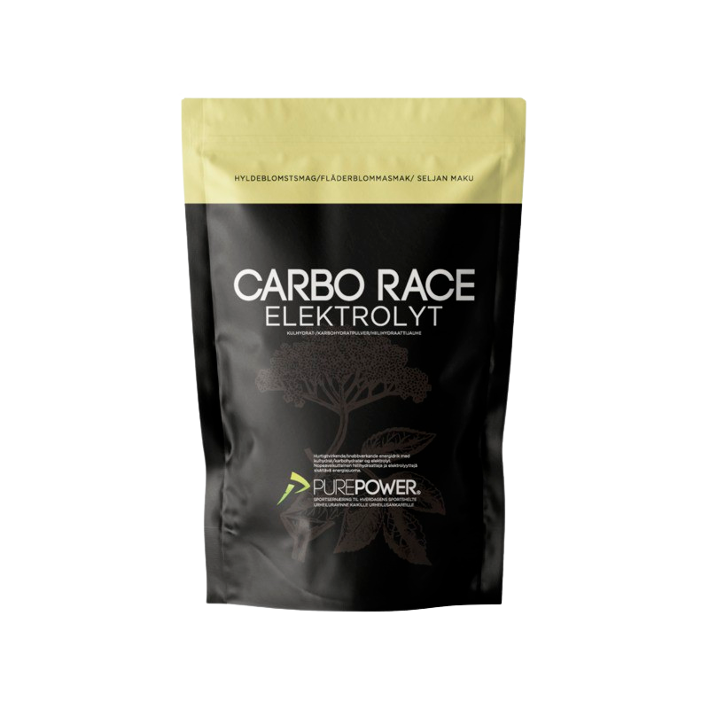 PurePower Carbo Race Electrolyte Hyldeblomst (1 kg)