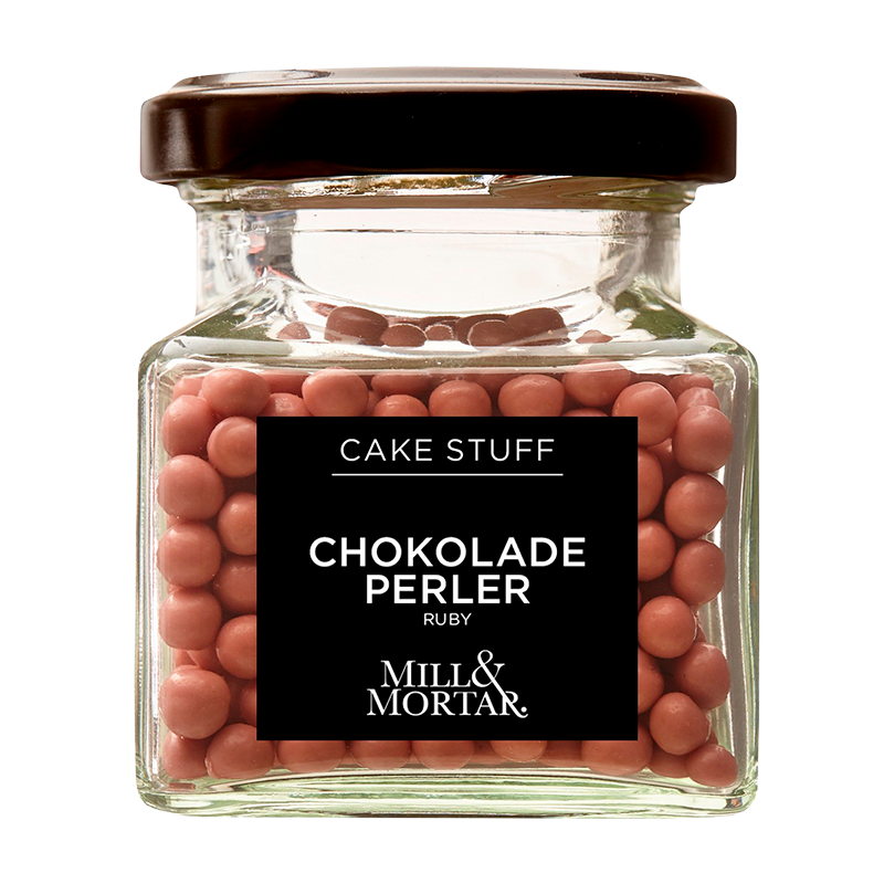 Mill & Mortar Chokolade Perler RUBY (45 g)