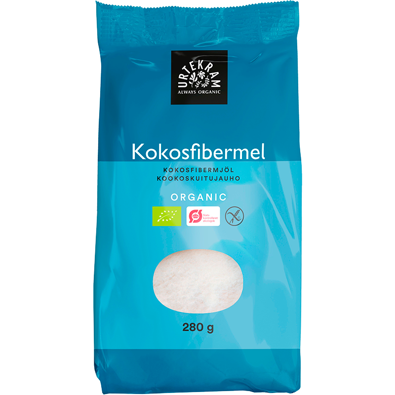 Urtekram Kokosfiber Mel Ø (280 gr)