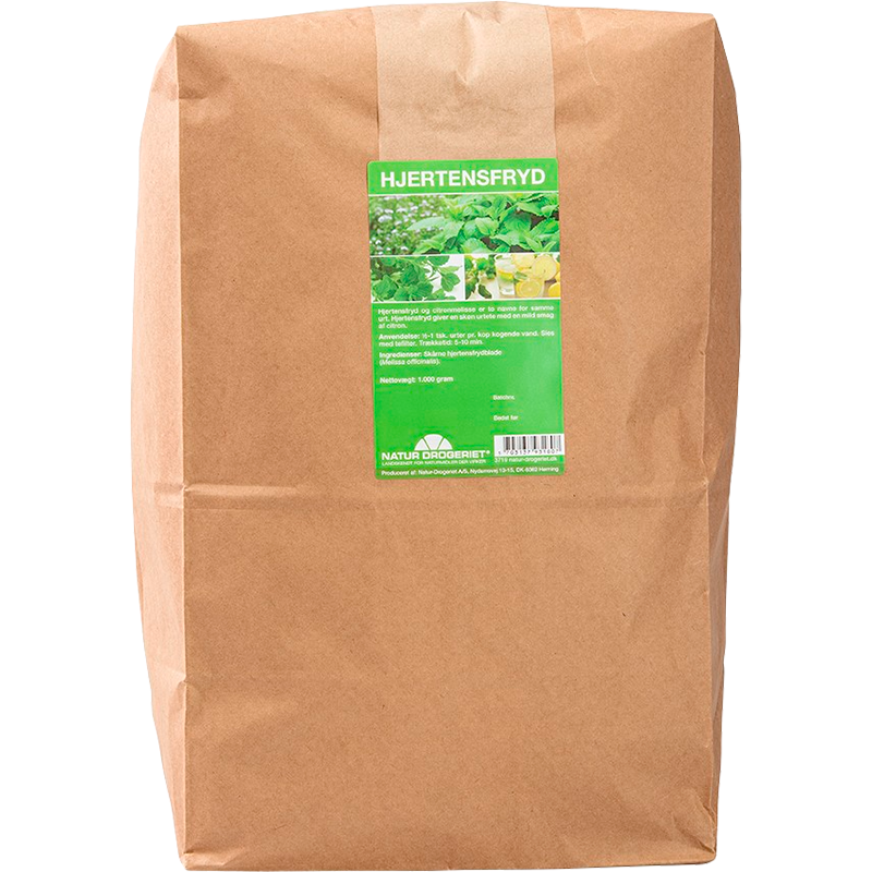 Natur Drogeriet Tørret Hjertensfryd (Citronmelisse) (1000 gr)