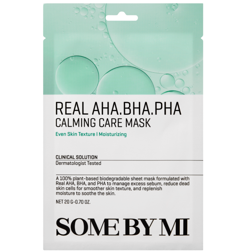Some By Mi Real AHA BHA PHA Calming Care Mask (20 g)