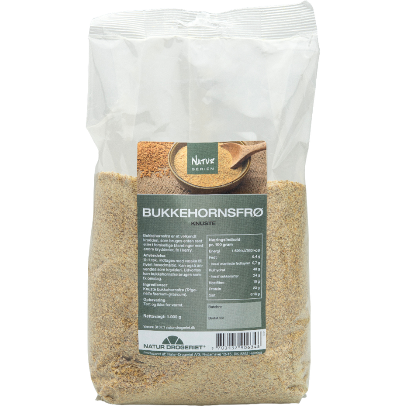 Natur Drogeriet Bukkehornsfrø knust (1 kg)