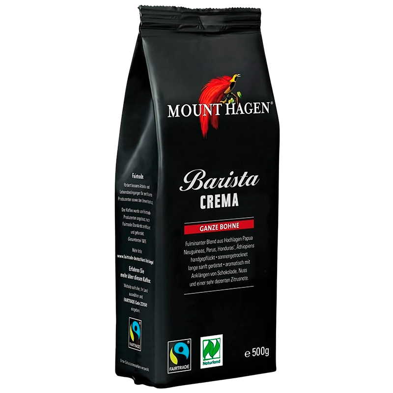 Mount Hagen Kaffebønner Barista Ø Fairtrade (500 g)