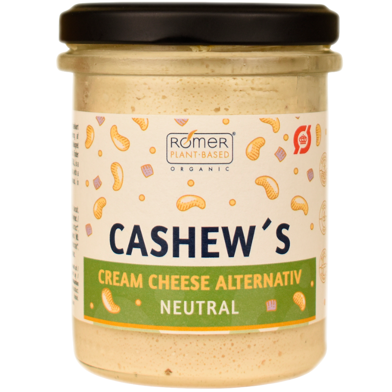 Rømer Vegan Cashew´s Cream Cheese Neutral Ø (180 g) Rømer Vegan Cashew´s Cream Cheese Neutral Ø (180 g)