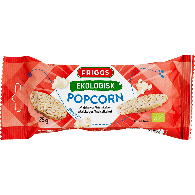 Friggs Snackpack Popcorn Glutenfri (25 g)