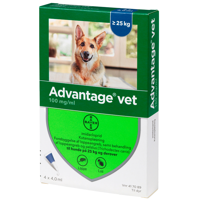 Advantage Vet 10 % Hund 25-40 Kg (4x4 ml)