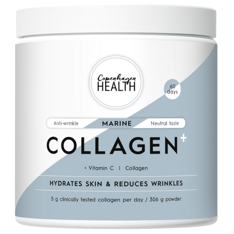 Copenhagen Health Marine Collagen Pulver + Vitamin C (306 g)