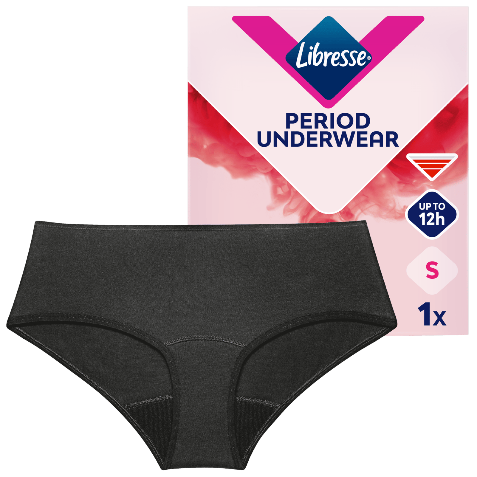 Libresse Intimawear Hipster Black S (1 stk)