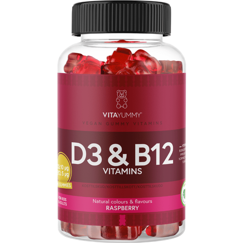 VitaYummy D & B12 Vitamins (60 stk)