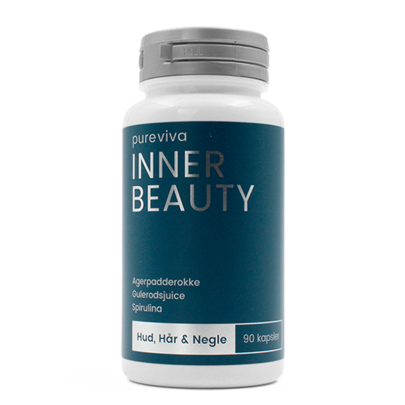 UDSALG Pureviva Inner Beauty Hud, Hår Negle (90 kap) køb billig
