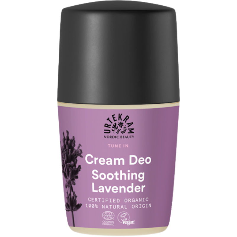 Tilbud Urtekram Soothing Lavender Cream Deo 50 ml køb billig