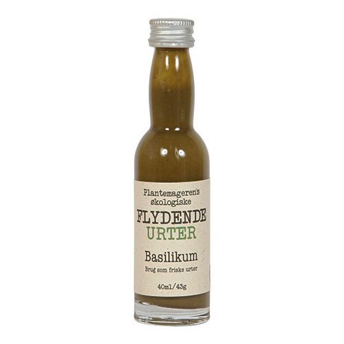 Plantemageren - Flydende urter Basilikum Ø (40 ml)