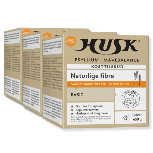 3 x HUSK Psyllium Mavebalance (450 g)