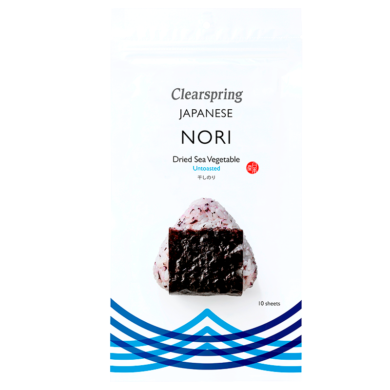 Clearspring Nori tang plader – ikke restet (10 plader)