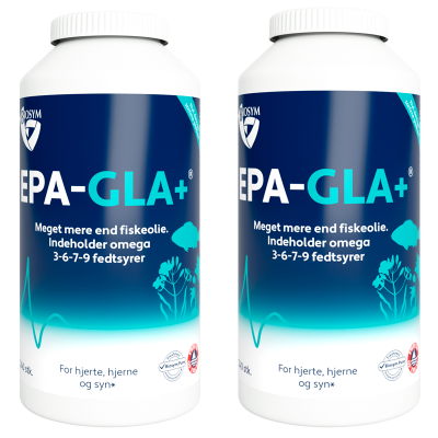 2 x Biosym OmniOmega EPA-GLA+ (220 kapsler)