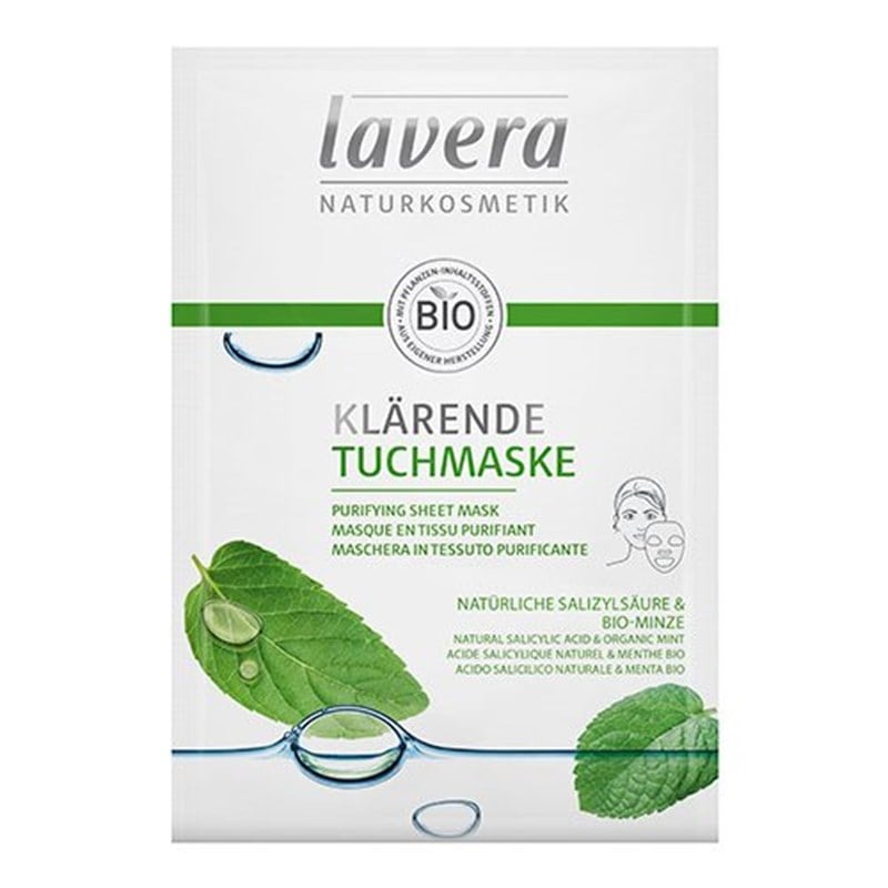 UDSALG Sheet Mask Purifying m. mint køb billig