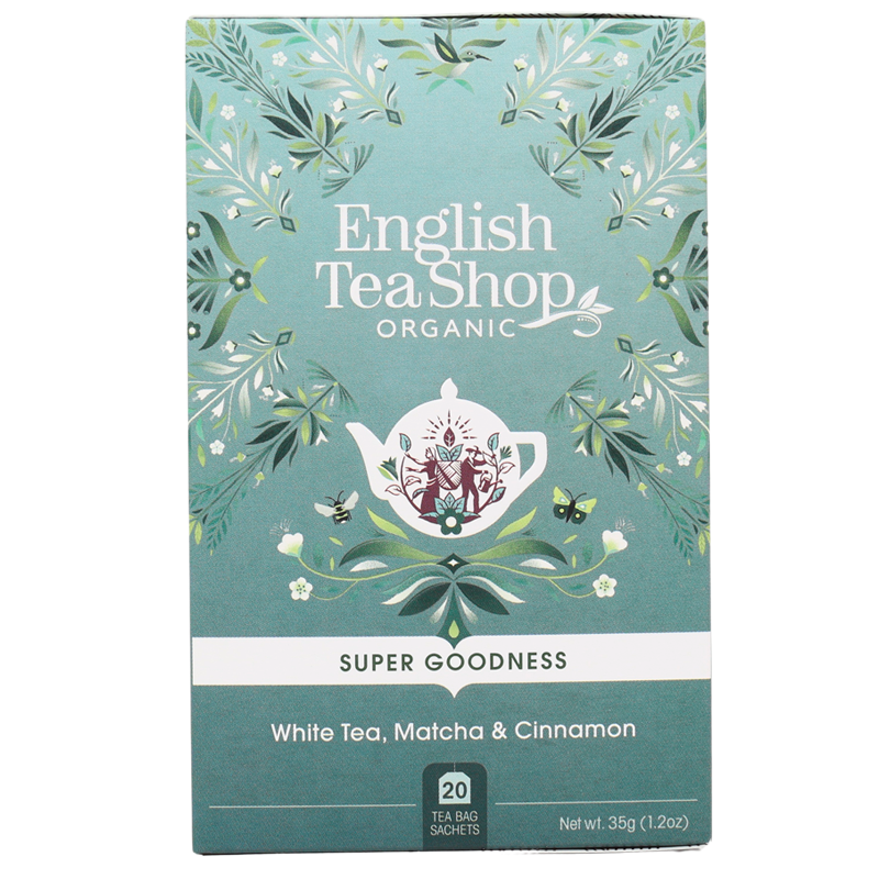 English Tea Shop White Tea, Matcha & Cinnamon Ø (20 breve)