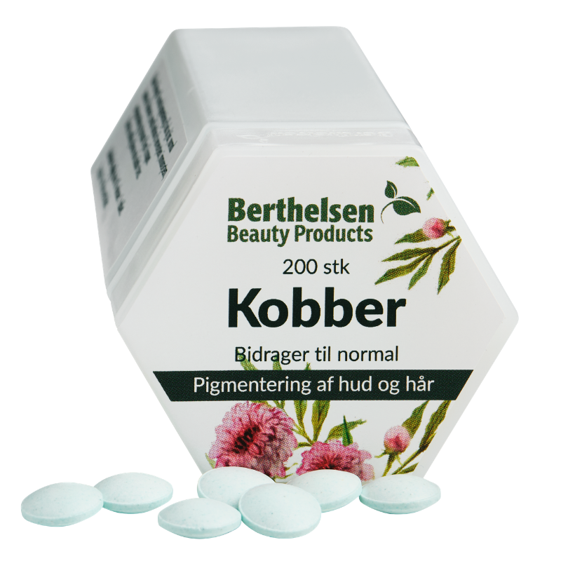 Berthelsen Kobber 2 mg (200 tabletter)