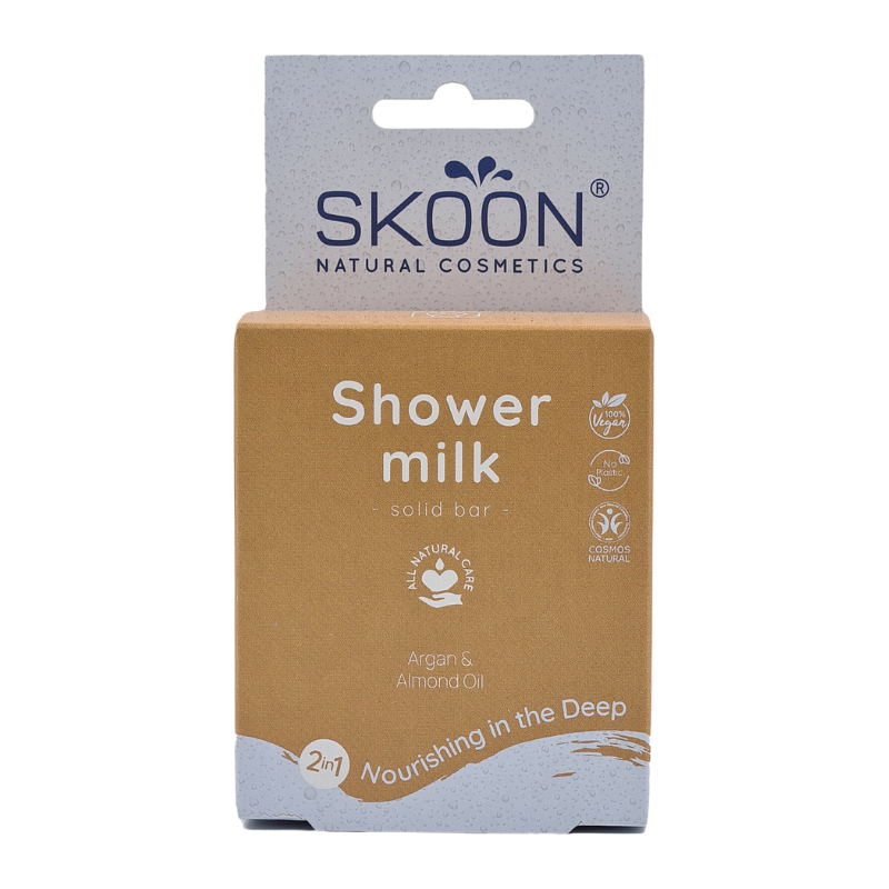 Skoon Solid Shower Milk Nourishing Into The Deep 2 in 1 (90 g)