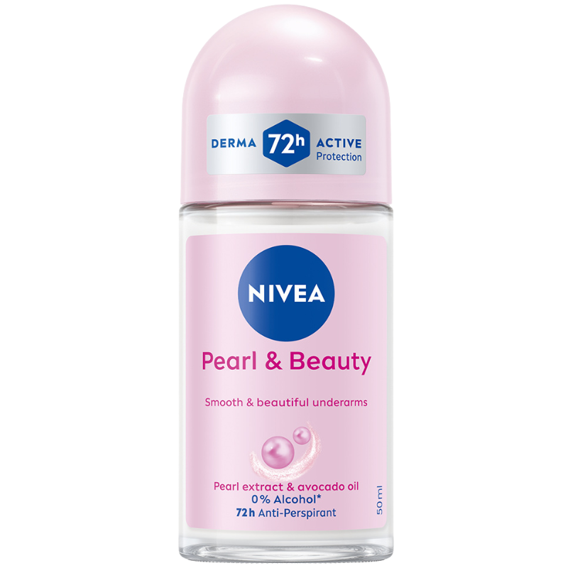 Tilbud Nivea Pearl Beauty Female Roll on (50 ml) køb billig
