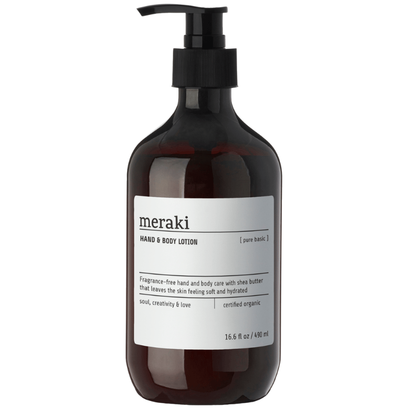 Meraki Hand & Body Lotion Pure Basic (490 ml)