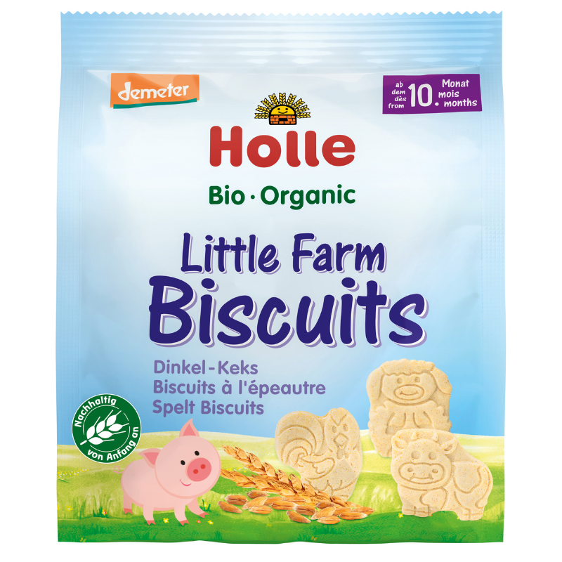 Holle Little Farm Kiks M. Spelt Ø (100 g)