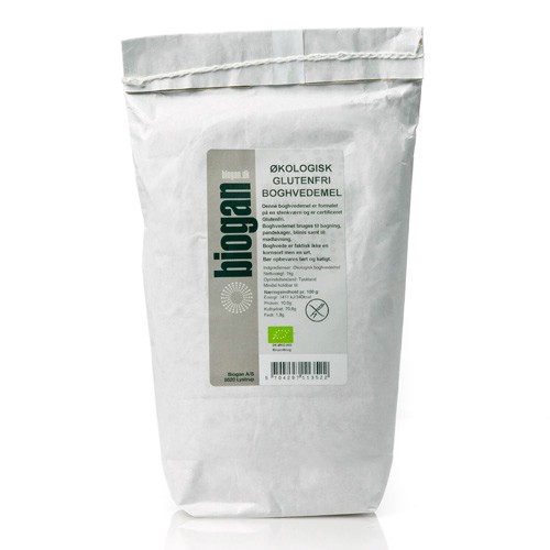Biogan Boghvedemel Glutenfri Ø (1 kg)