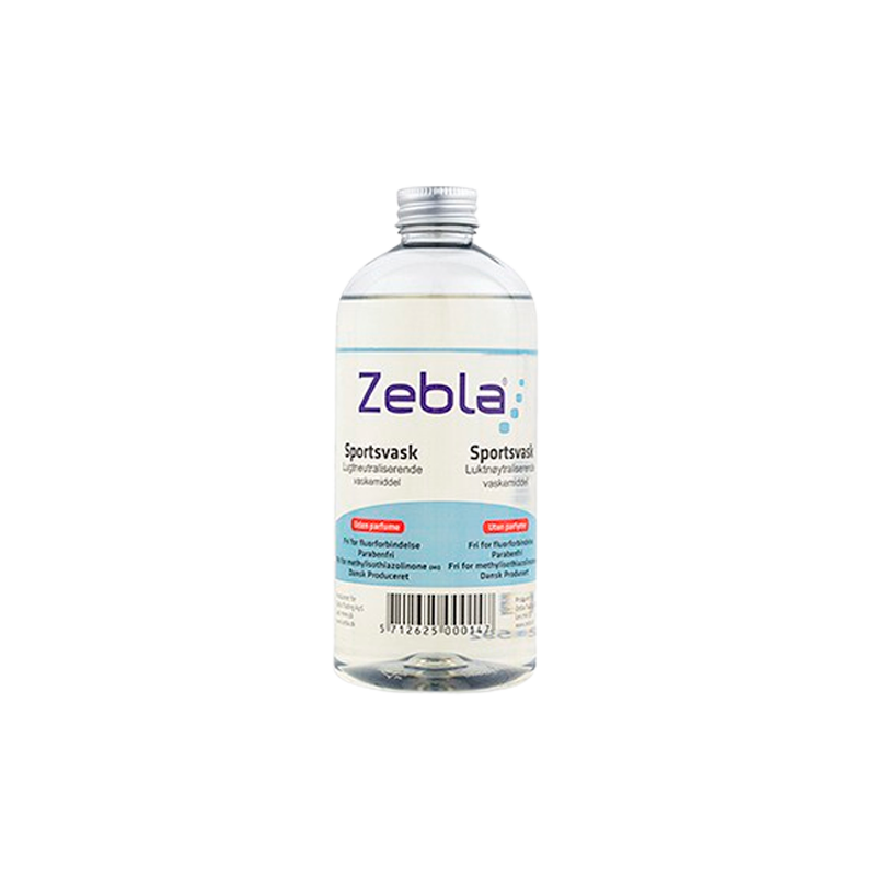 Zebla Sportsvask Uden Parfume (500 ml)