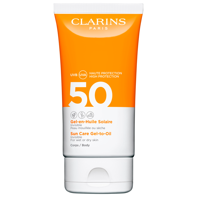 Clarins Sun Body Care Gel-To-Oil SPF 50 (150 ml)