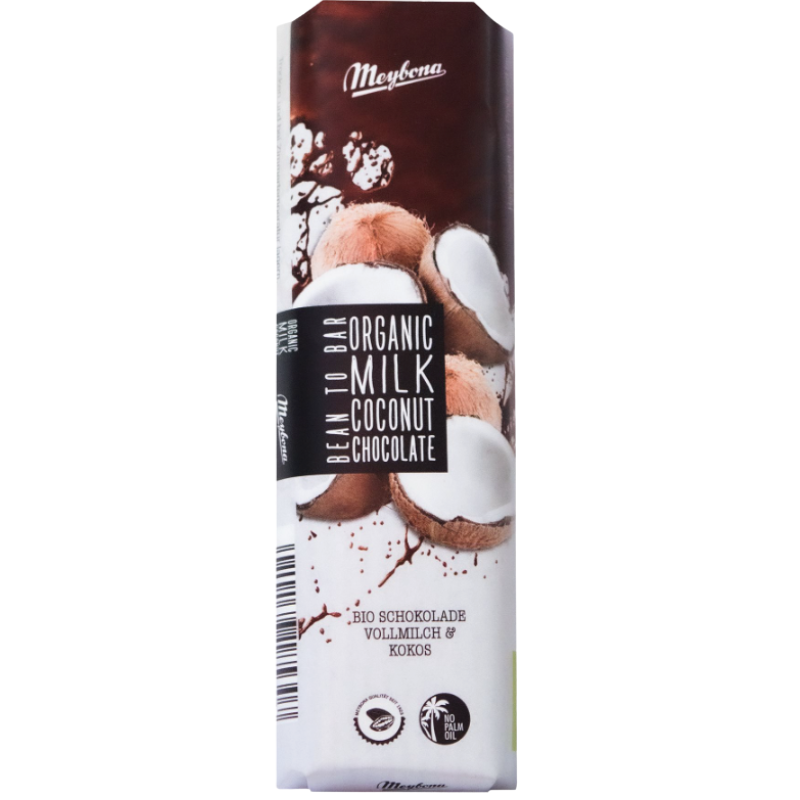 Meybona Mælkechokolade M. Kokos Ø (35 g)
