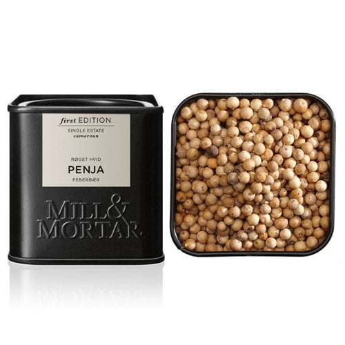 Mill og Mortar Hvid Peber Røget Penja (50 gr)