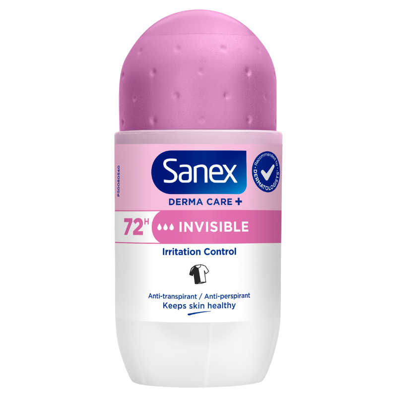 Sanex Derma Care+ Invisible 72H Roll-on (53 ml)