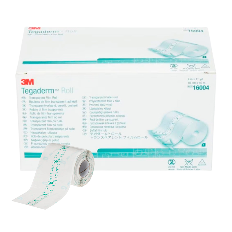 Tegaderm Transparent Film Forbinding - 10 cm x 10 m (1 stk)