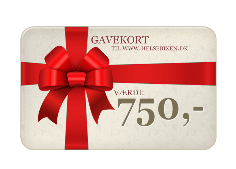 Gavekort 750 kr.