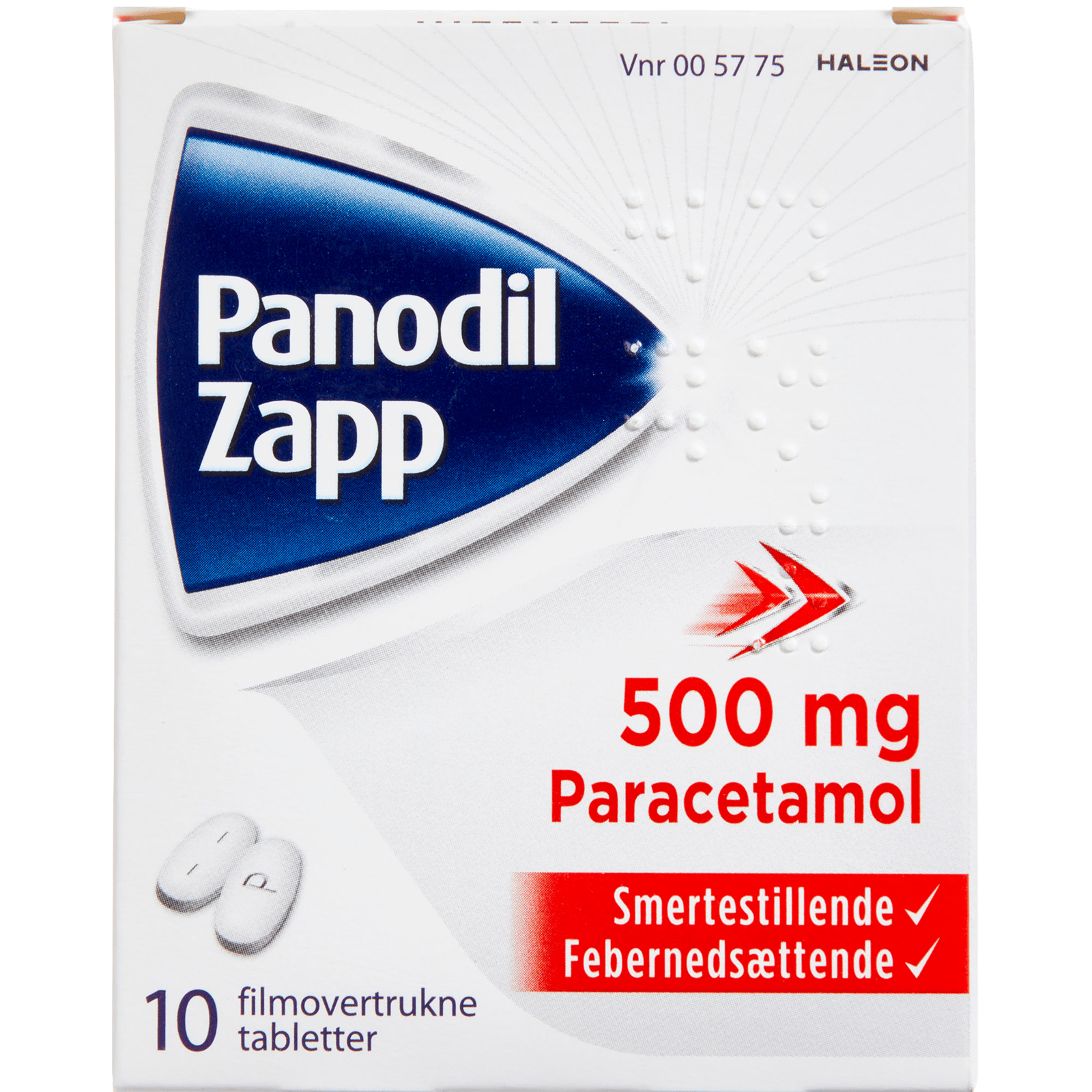 Panodil Zapp Tabletter 500 mg (10 stk)