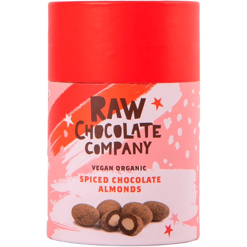 The Raw Chocolate Company Chokolade Mandler M. Krydderier Ø (180 g)
