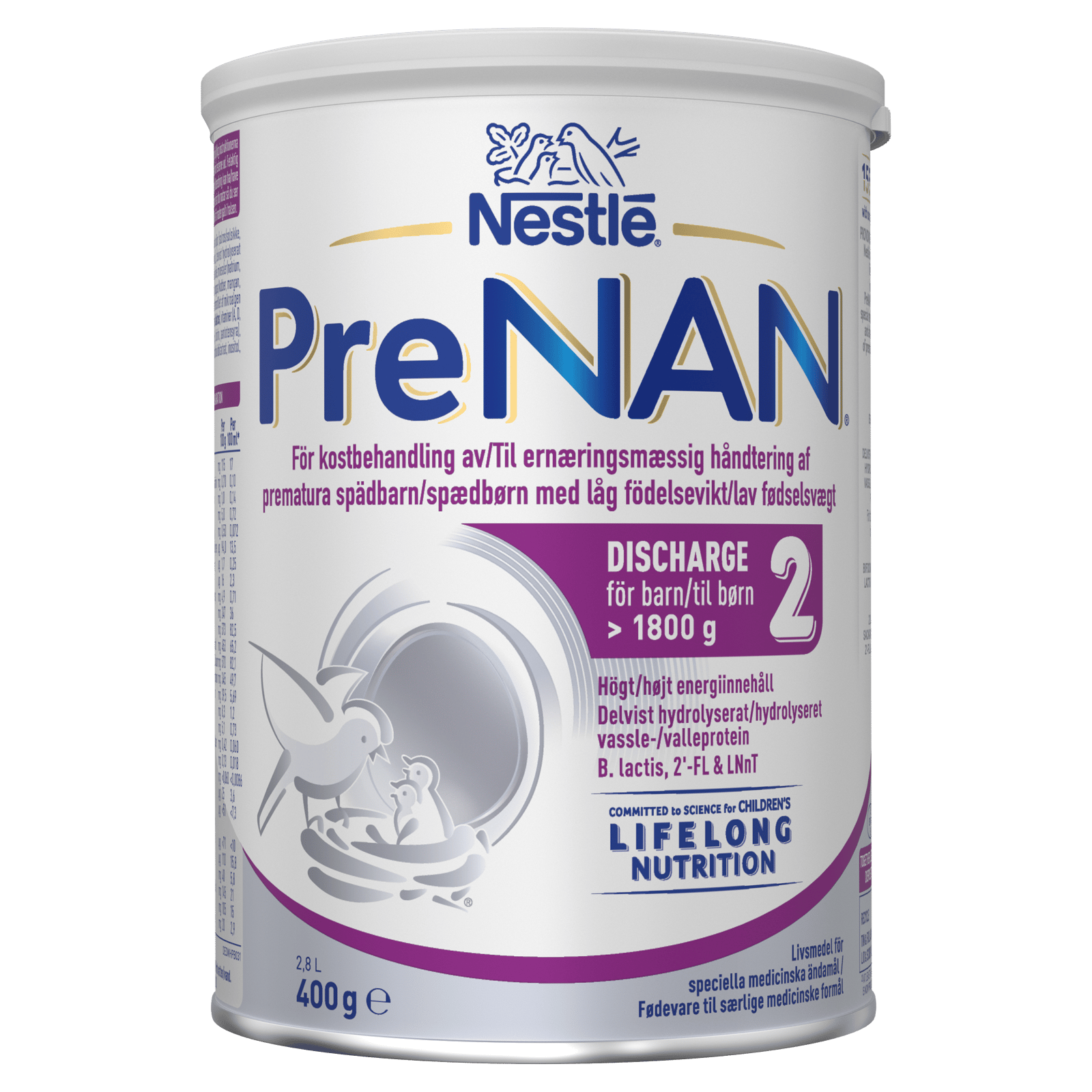 PreNAN Discharge Modermælkserstatning Præmature (400 g)