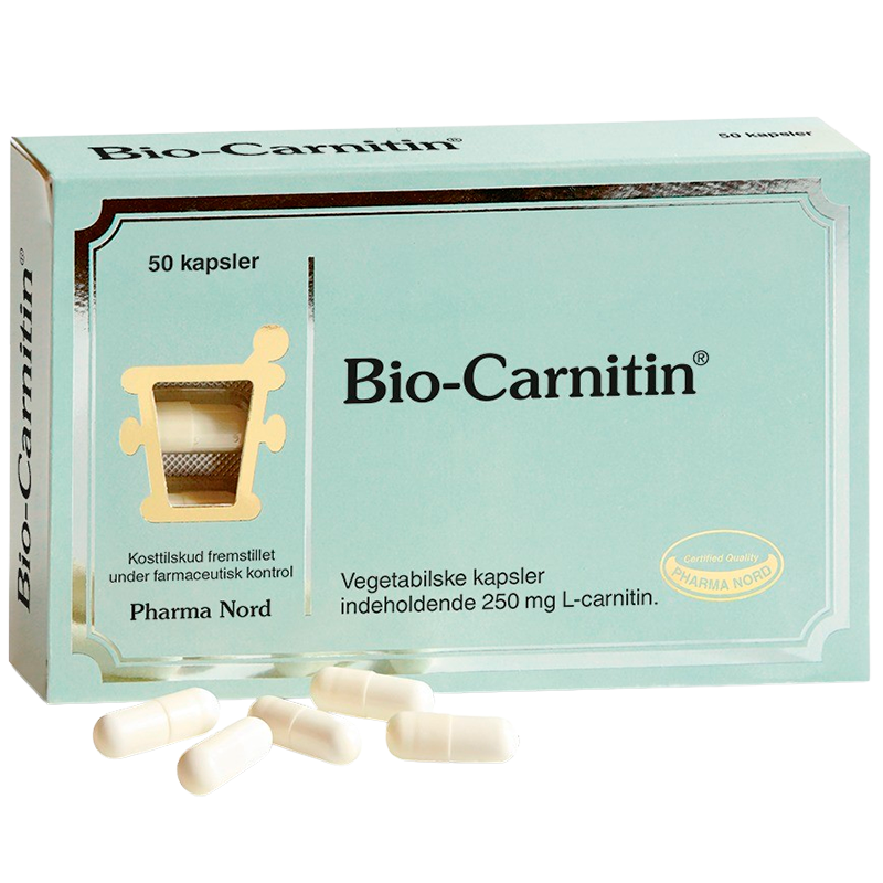 Tilbud Pharma Nord Bio Carnitin (50 kapsler) køb billig