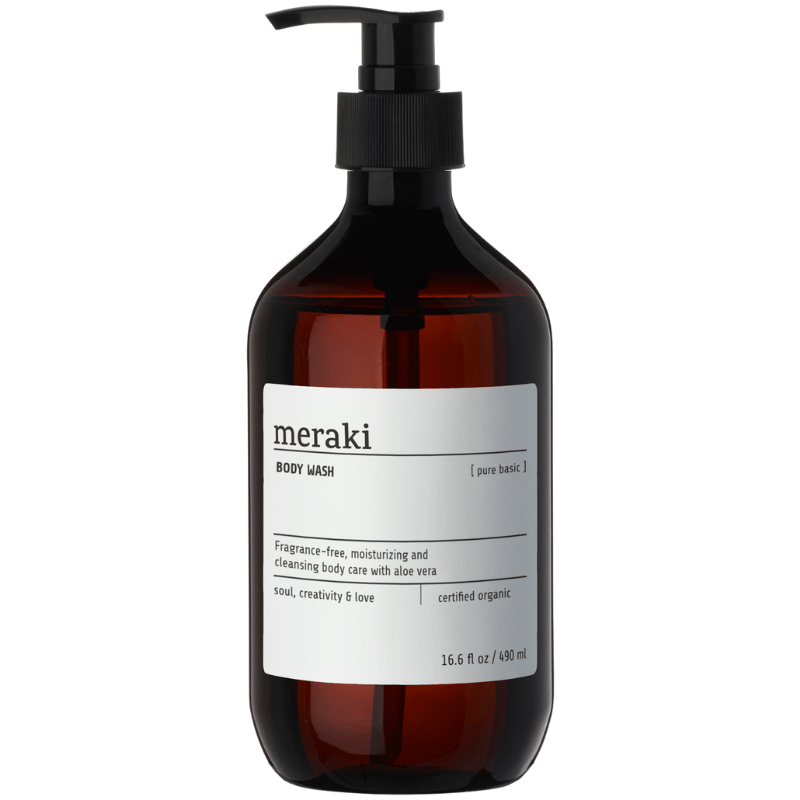 Meraki Body Wash Pure Basic (490 ml)