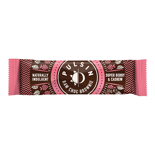Pulsin Snackbar Berry Burst (35 g)