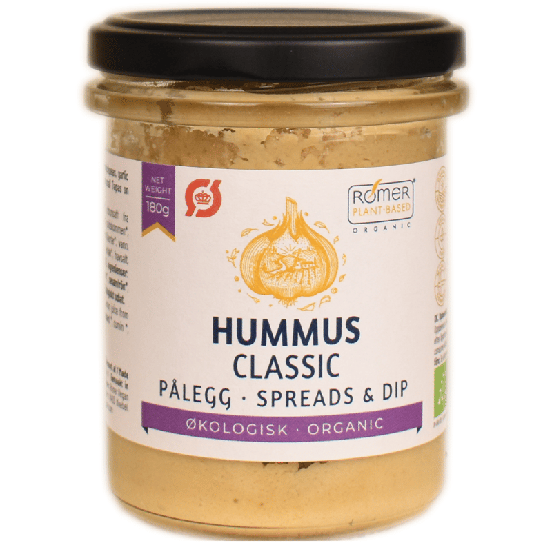 Smørepålæg Hummus Classic Økologisk - 200 g.