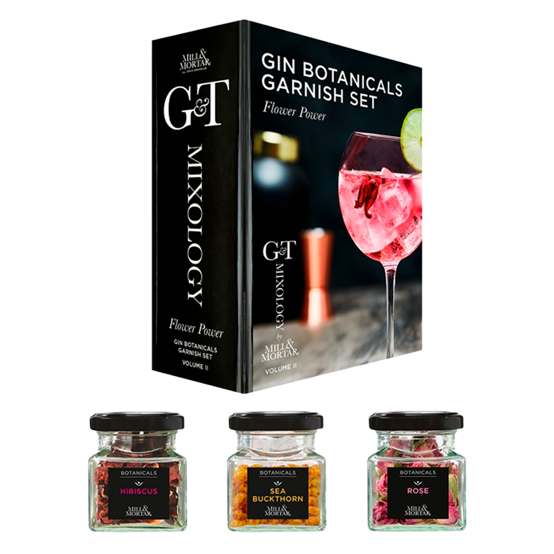 Mill & Mortar Flower Power G&T Garnish Set (35 g)