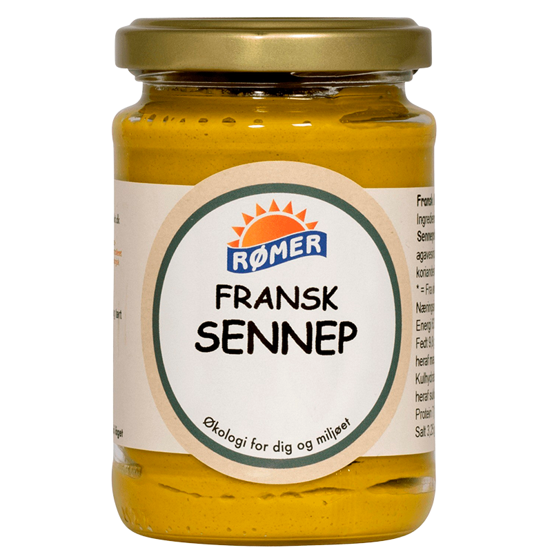 Rømer Fransk Sennep Ø (200 gr.)