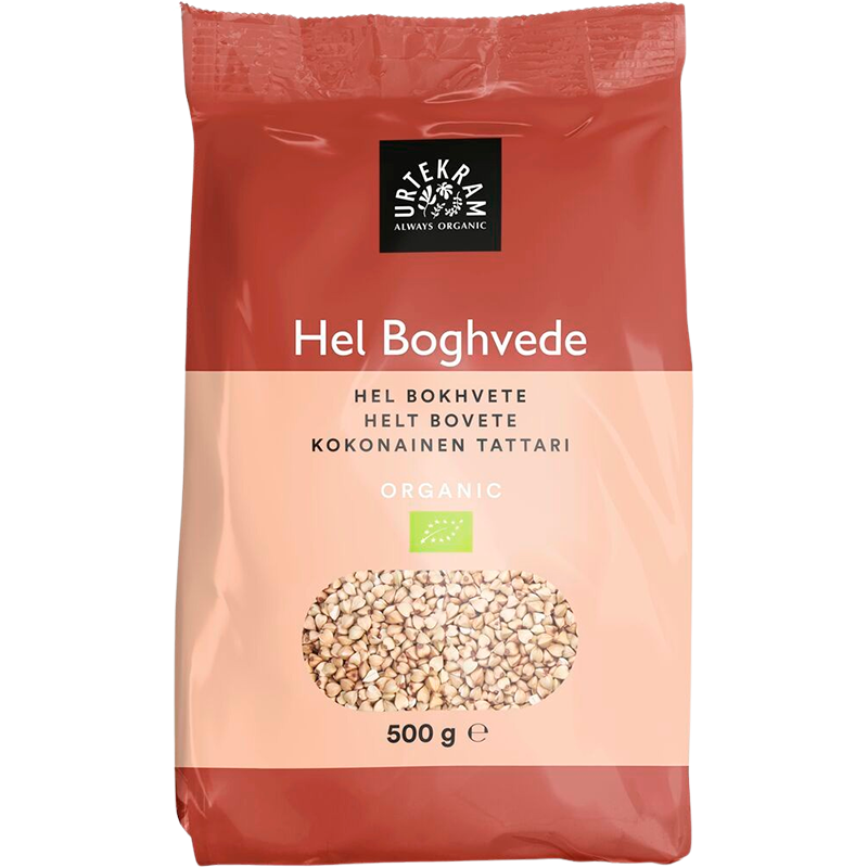 Urtekram Boghvede Hel Ø (500 gr)