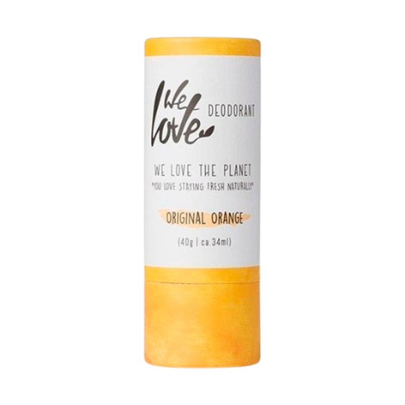 We Love the Planet Original Orange Deodorant Stift (40 g)