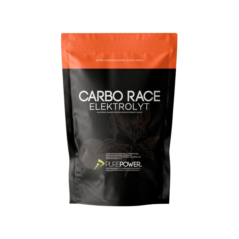 PurePower Carbo Race Electrolyte Appelsin (1 kg)