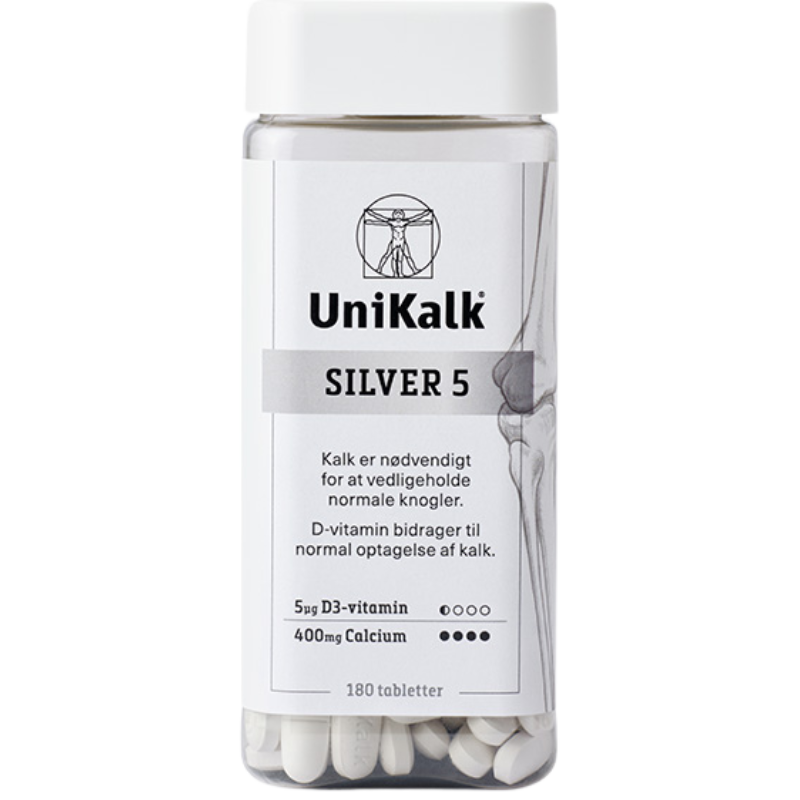 Unikalk Silver 5 (180 stk)